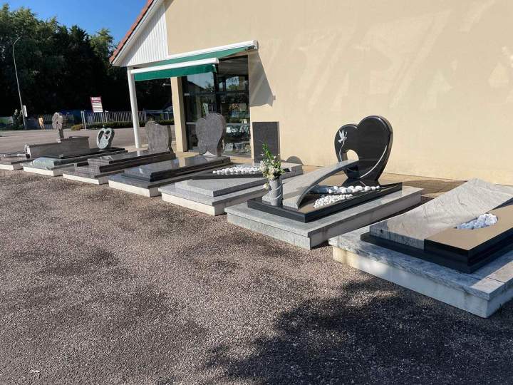 Travaux de marbrerie funéraire